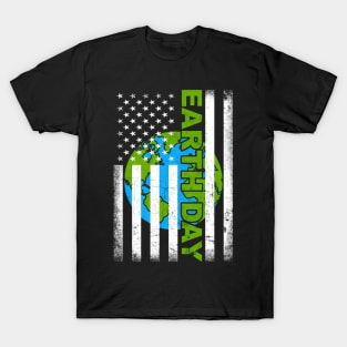 Eh Day 2022 American Flag Environtal T-Shirt